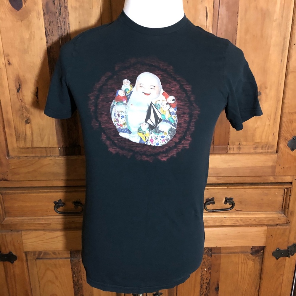 Men’s Volcom Stone Short Sleeve T Shirt Black S